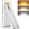 Under Cabinet Lights, Motion Sensor Magnetic LED Light, 12 inch 1500mAh Rechargeable Battery Dimmable Lights with 3 Color Temps, Indoor Wireless Lighting for Kitchen, Closet, Pantry, Counter, 2 Pack