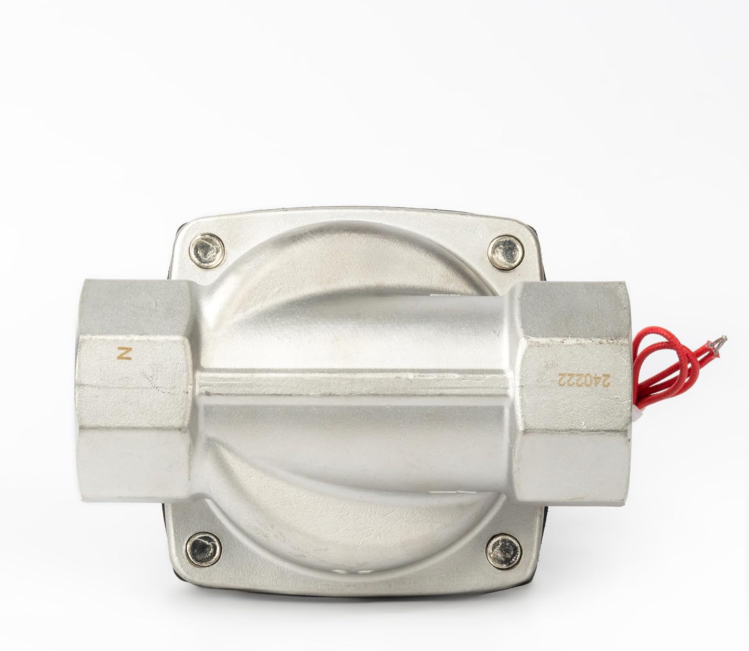 U.S. Solid 2" Solenoid Valve - 110V AC Stainless Steel Electric Solenoid Valve, Normally Closed, Viton Seal