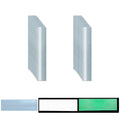 Glow in The Dark Reflective Stickers 1 inch X 6 inch for Bikes, Outdoor Waterproof High Visibility Reflector (20 Pcs)