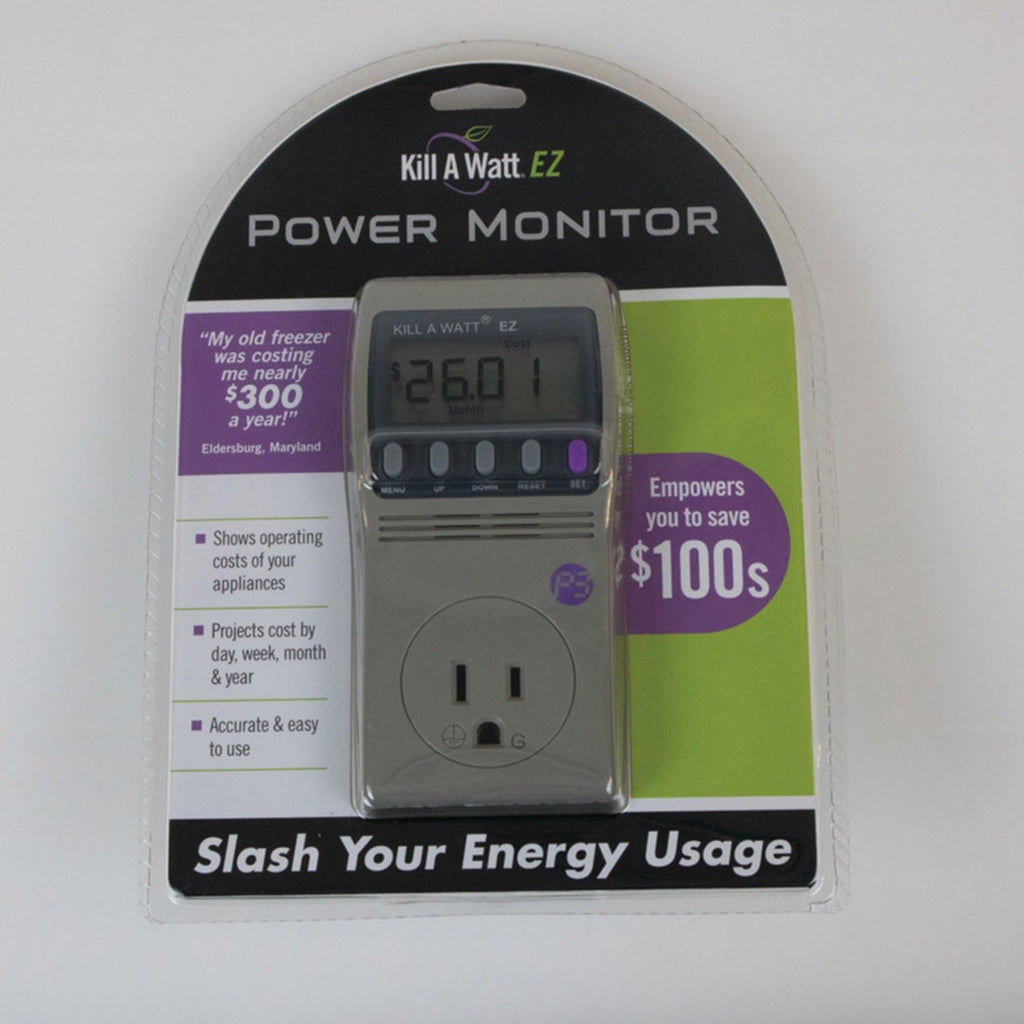 P3 International P4460 Kill A Watt EZ Electricity Usage Monitor, grey (5-Pack)