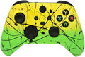 Hand Airbrushed Fade Custom Controller Compatible with Xbox Series X/S & Xbox One (Series X/S Yellow & Green)