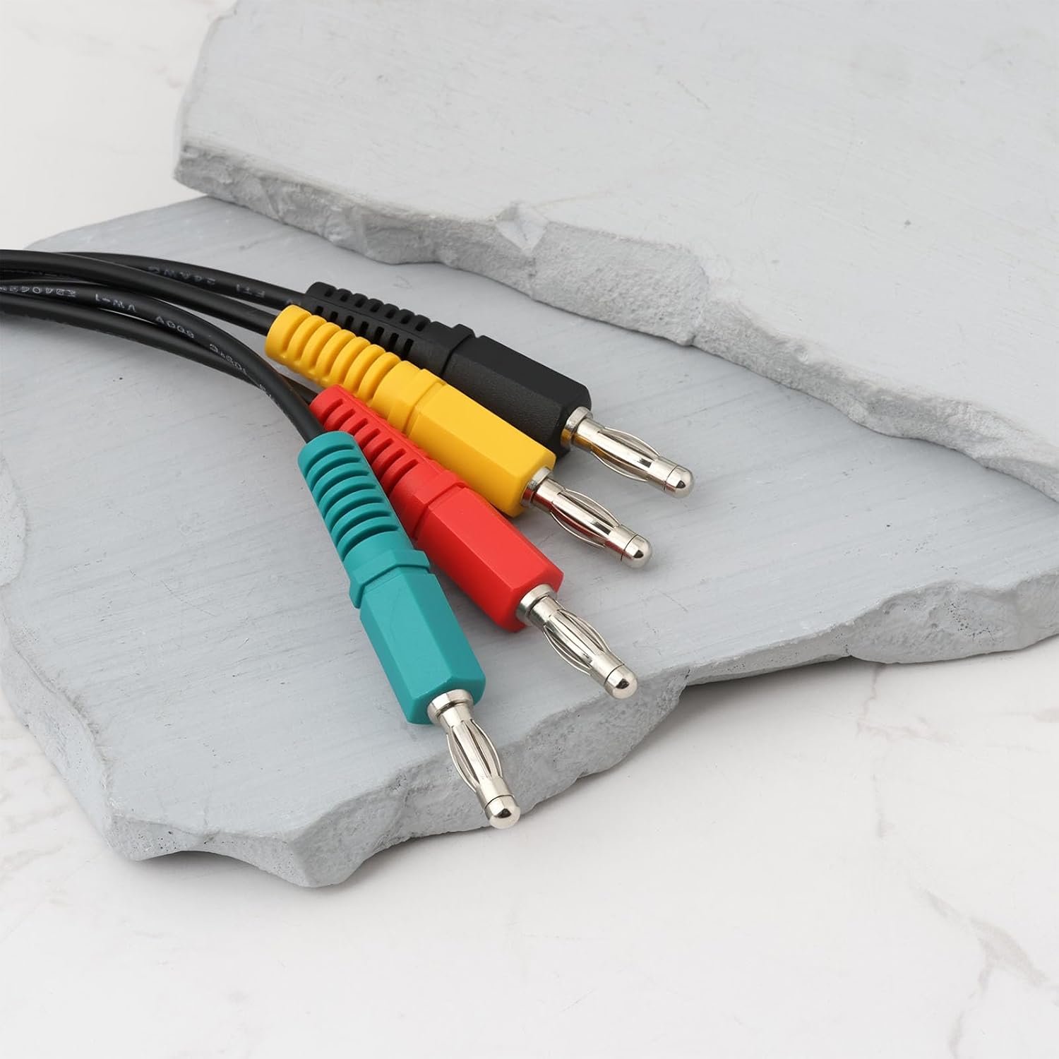 ECSiNG Car 16 Pin OBD2 Female to 4mm Banana Plug Adapter Cable 30cm for KTS Professional Systems and Pre-OBD Multiplexer System