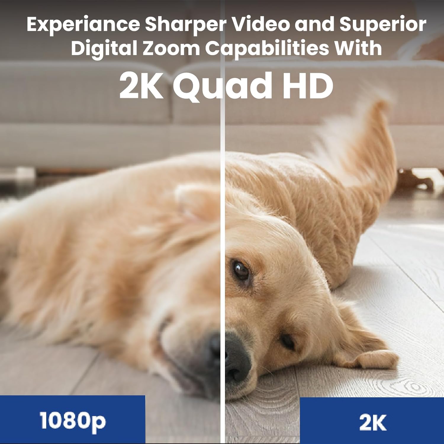 Lorex 2K Dual Lens Indoor Wi-Fi Security Camera | Auto-Tracking | 360° Pan-Tilt | Person & Pet Detection | IR Night Vision | 2-Way Talk | Cloud & 32GB Local Storage