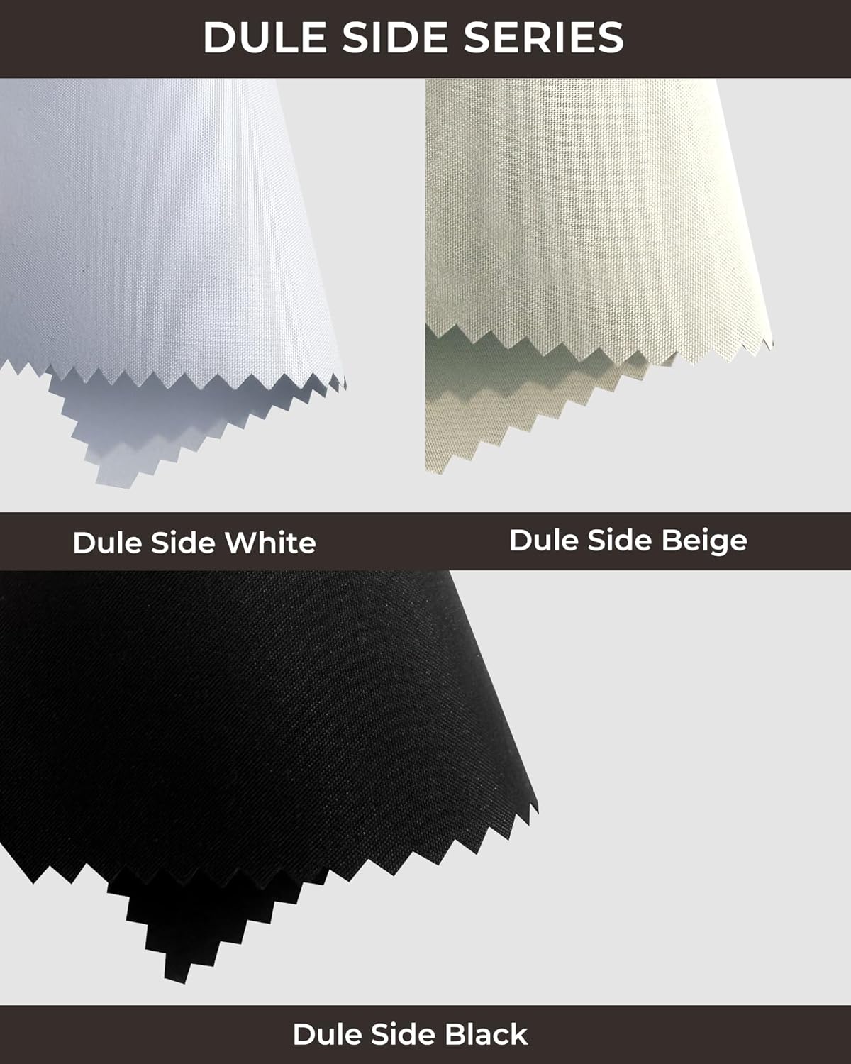 AIVIDIG 100% Blackout Shade Fabric Samples for Windows（Shade Fabric Samples）