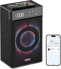 CleanForce Cube | 4-in-1 Desk Smart Air Purifier with Bluetooth Speaker, Wireless Charger & Aroma Diffuser | for Home Office, Bedroom | FCC Certified | Quiet & Space Saving
