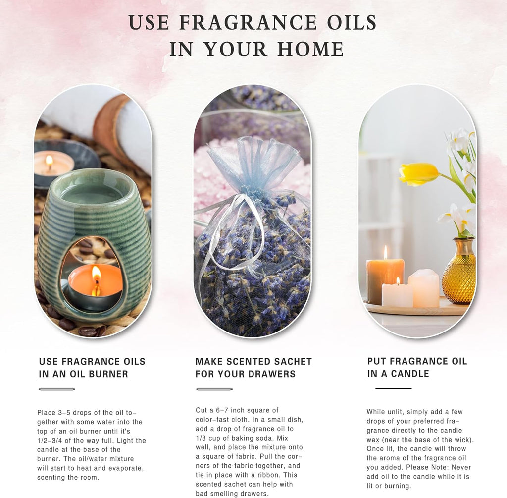 PHATOIL 100ML Sweet Orange Fragrance Oils for Aromatherapy, Diffuser Oils for Home, Perfect for Humidifier, Yoga, DIY Candle and Soap Making - 3.38FL.OZ