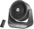 Dreo Whole Room Heater 714, 60° Vertical & 90° Horizontal 3D Oscillating Heating, 12 ft/s Long-Range Circulator, 3 Heat & 3 Fan Settings, Space Heaters for Indoor Use, Bedroom, Office, Grey