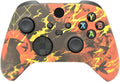 Hand Airbrushed Fade Custom Controller Compatible with Xbox Series X/S & Xbox One (Series X/S Burning Raven)