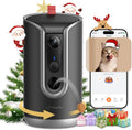 2K Pet Camera Treat Dispenser, AI Photo Album, Dog Camera with 360° Auto Tracking & 5G/2.4G WiFi, 2-Way Talk, Remote Treat Tossing, Motion Alerts for Cats Indoor