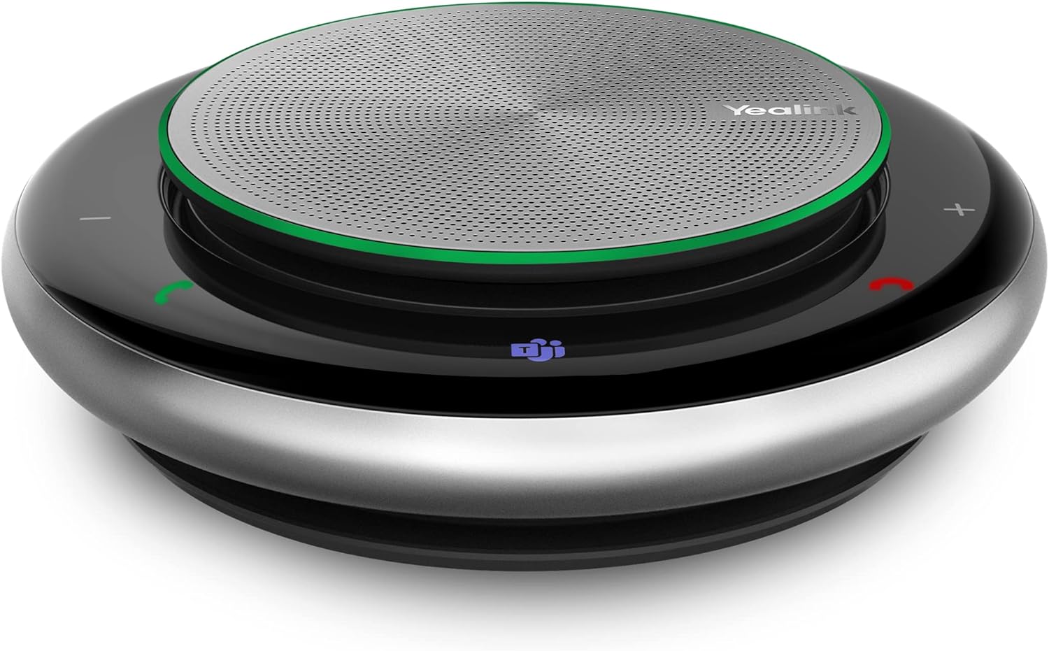 Yealink Bluetooth Speakerphone USB Speakers with Microphone Teams Certified CP900 Wireless Enhanced Noise Reduction Algorithm Home Office 360° Voice Pickup (Package Without dongle)