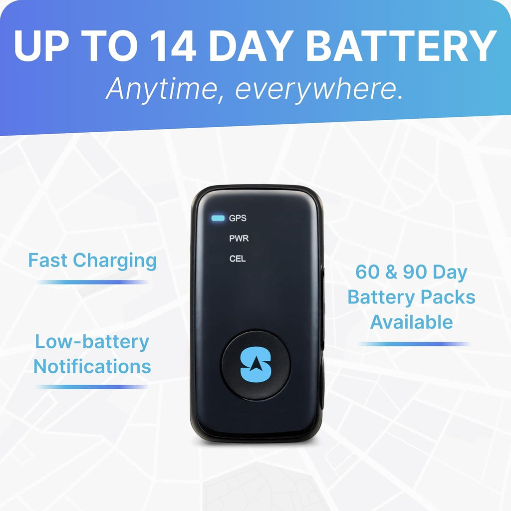Spytec Atlas GPS Tracker for Vehicles & Kids | Up to 14-Day Battery Life | Waterproof Magnetic Case, Geofencing, Portable Real Time Mini GPS Car Tracker w/Lifetime Support | Subscription Required