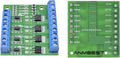 MOSFET Trigger Switch 4 Channel Drive Module 400W DC 3.7-27V 10A Large Power PWM Adjustment Electronic Switch Control Board