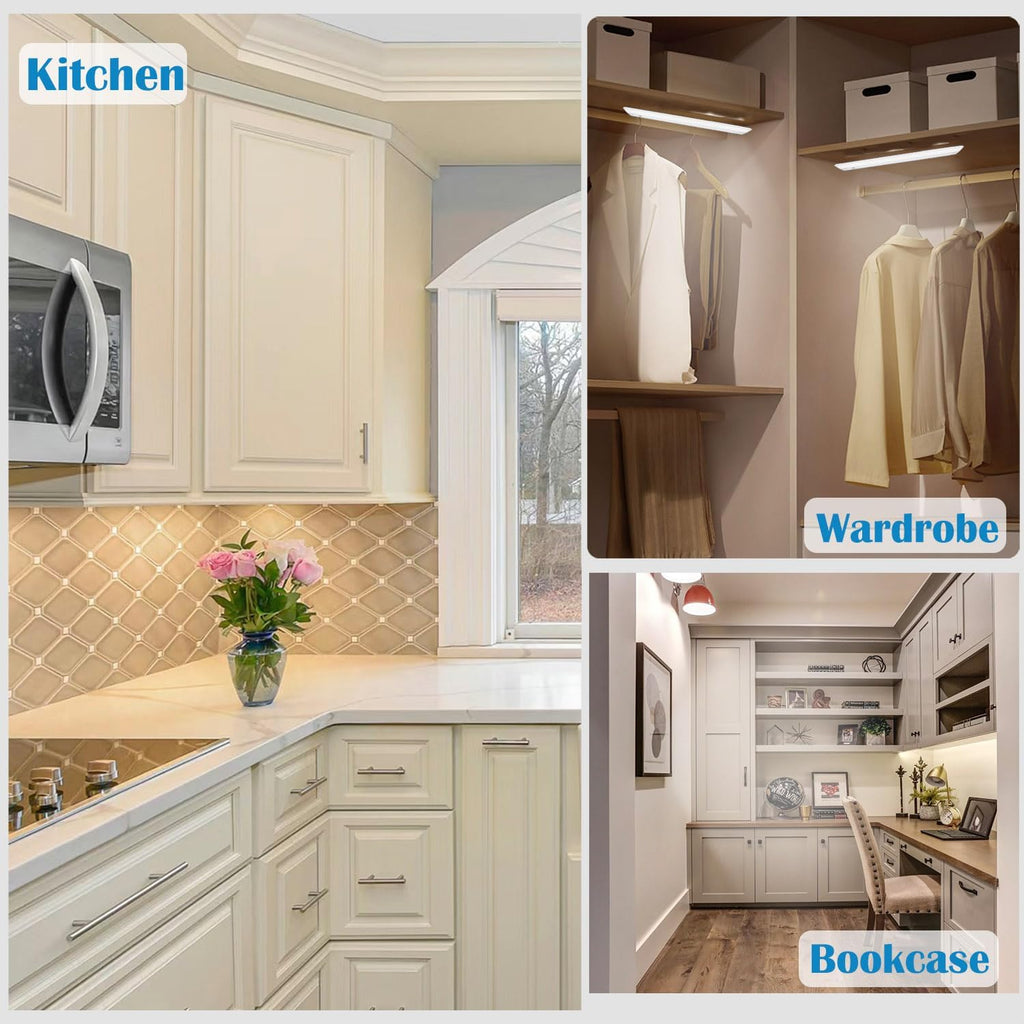 Ansen 48inch 26w 1720lm Hardwired Under Cabinet Lights, 5CCT 2700K-5000K, CRI 92+, R9 90+, UGR Lower Than 16, LED Dimmable Under Counter Lighting for Kitchen