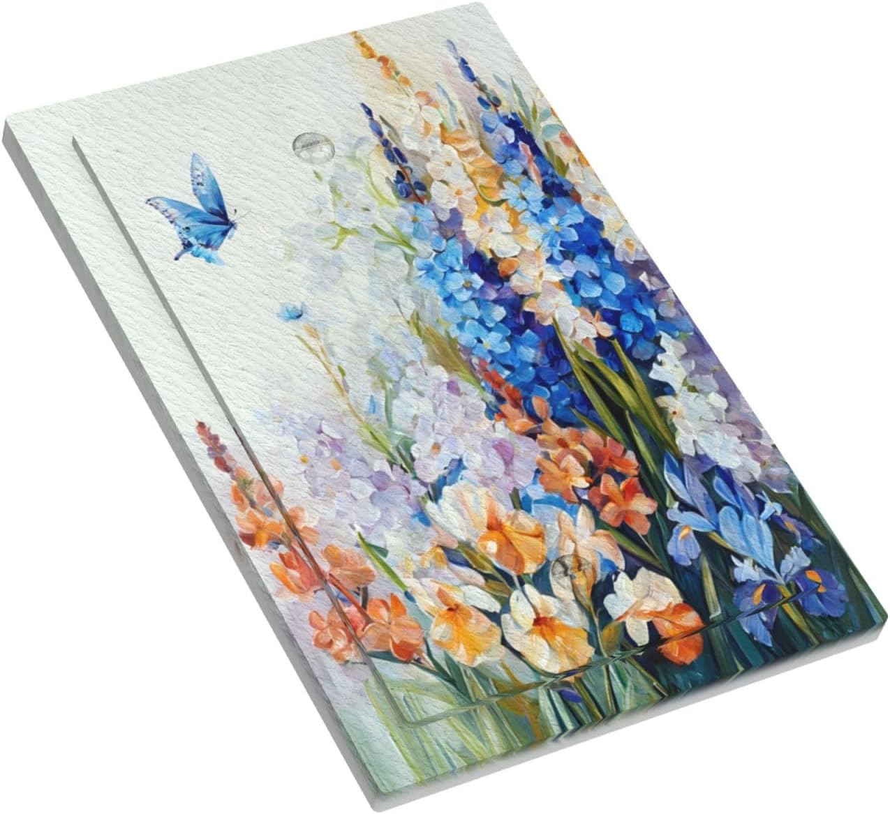 Decorative Light Switch Plate Covers Rustic Colorful Floral Garden Flowers 1 Gang No Device Single Blank Outlet Covers Wall Plate Light Switch Cover Plate for Country Bedroom Home Decor