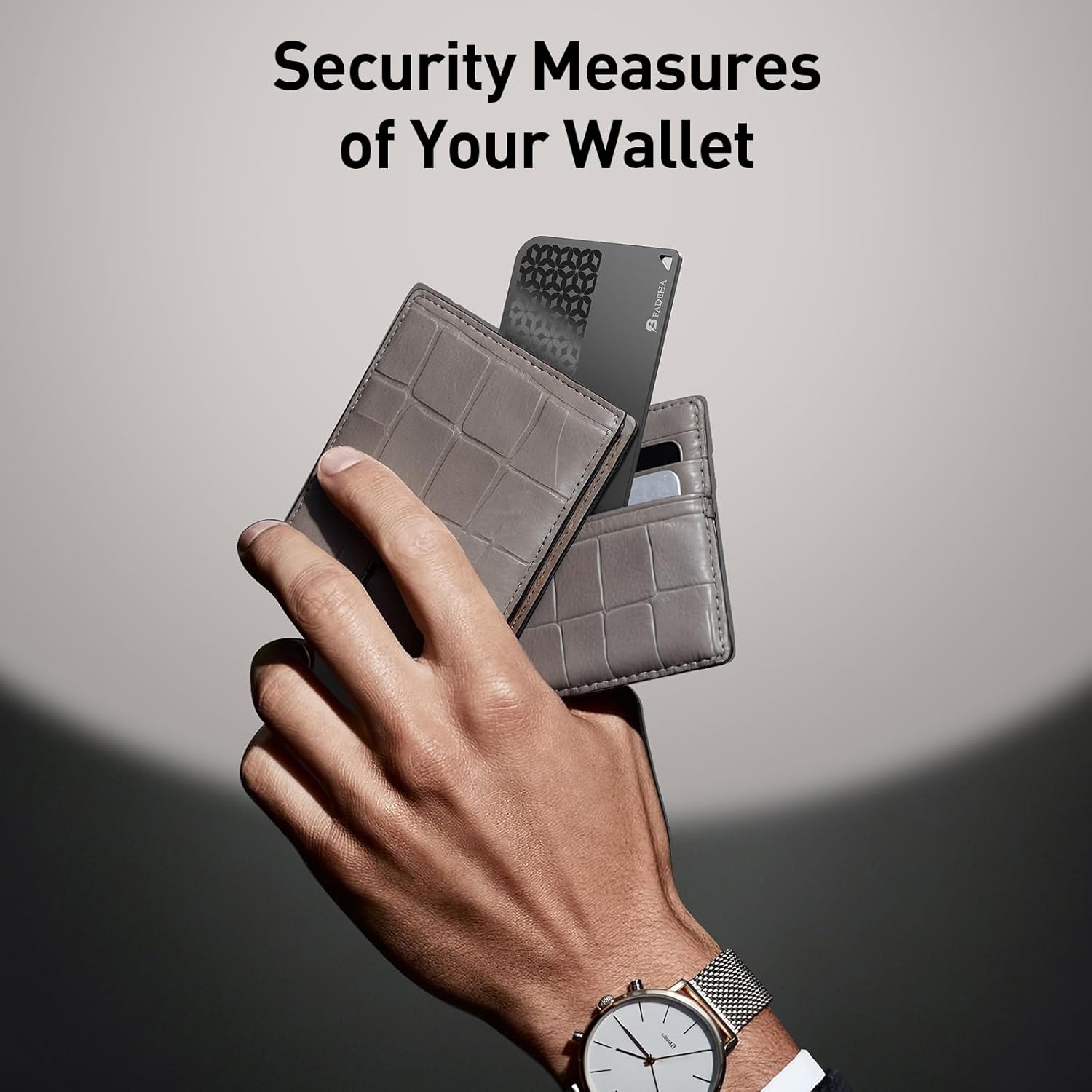 2025 [Apple MFi Certified] (iOS Only) Bluetooth Tracker Smart Card for Apple Find My iPhone Wallet GPS Tracker, 5-10 Years Staying Power, Keys Finder and Item Locator for Keys, Bags, Passport