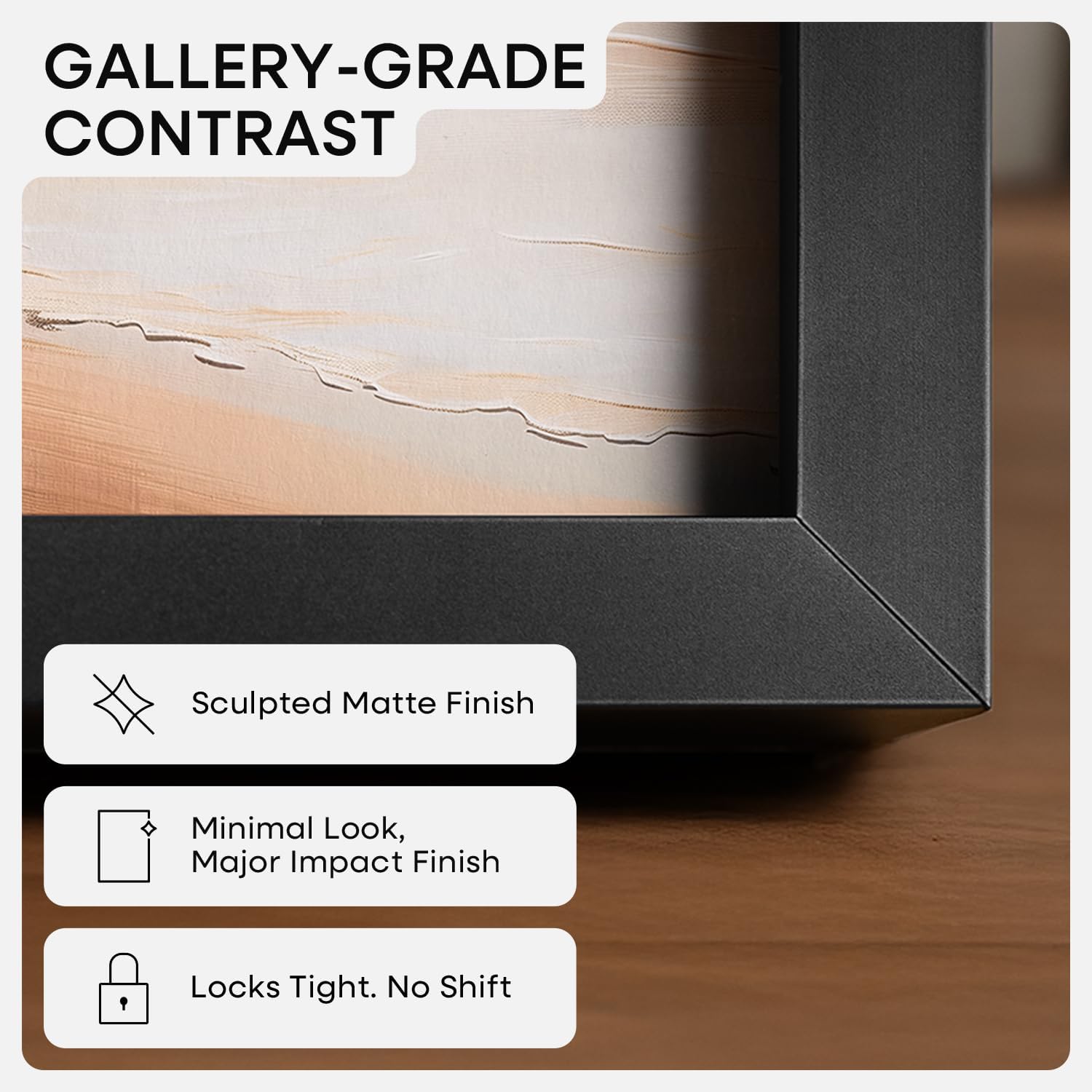 Homeforia A5 Picture Frame Black, High End Metal 5.8x8.3 Frames Matted to 4.1x5.8 Print, A5 Photo Frame with Mat A6, 5.8 x 8.3 Poster Frame, 8.3x5.8 Display Frames, Tempered Glass, Wall Kit, Set of 3