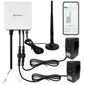 WiFi Energy Monitor with 2 * 500A Clamps, Real-Time Electricity Tracking, Smart Home Power Management
