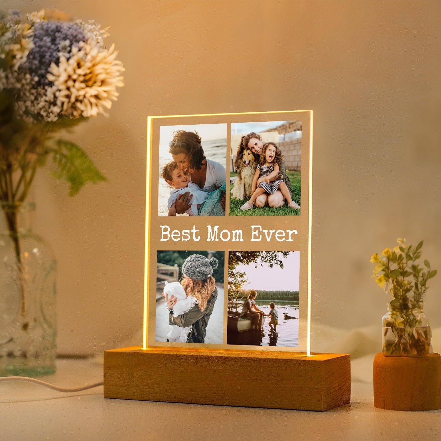 Custom Picture Frames, Personalized Photo Frames, Customized Picture Frame, Customizable Photo Frame, Personalized Valentines Day Gifts for Mom, Baby, Kid, Family