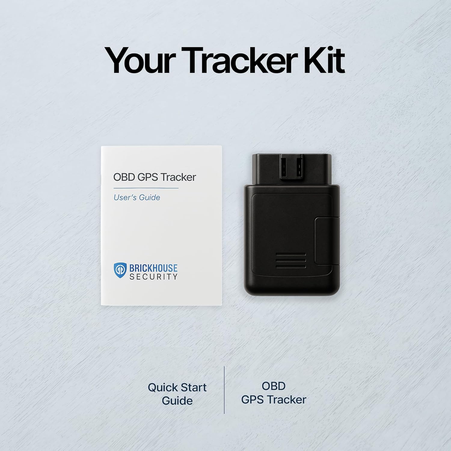 Brickhouse Security GPS Tracker for Vehicles- TrackPort OBD II Tracking Device- Tracker for Car Location and Speed- Mini OBD GPS Tracker for Vehicles- GPS Trackers- Subscription Required