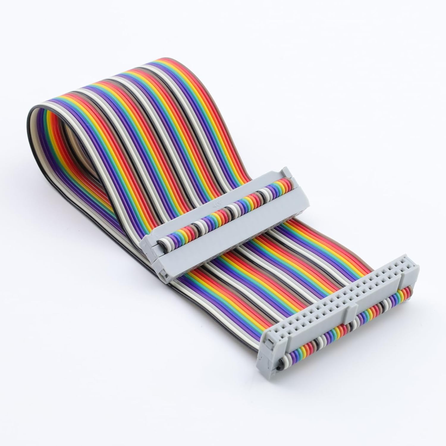 Quluxe 4 Set Flat Ribbon Cable RPi GPIO Breakout Expansion Board with Ribbon Cable Assembled T Type GPIO Adapter FC40 40Pin for Raspberry Pi B+ Kit