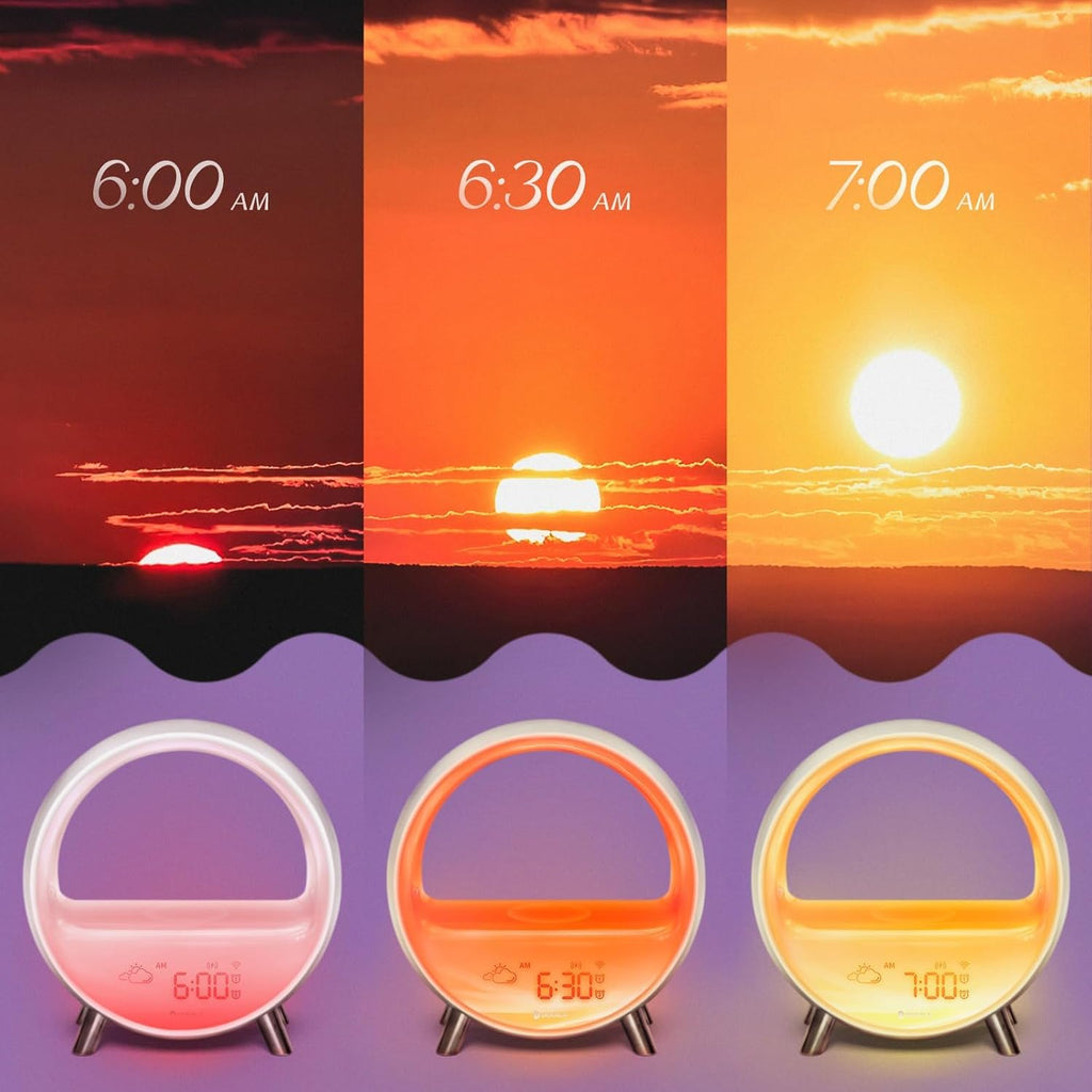 Dekala Sunrise Alarm Clock (App 5G WiFi Support)