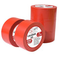 APT, Multi Color Marking Tape, Premium Safety Marking and Dance Floor Splicing Tape, 6 mil Thick (Red, 5 Roll)