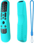 Hi Color Silicone Cover for MR24GA/MR21GA/MR22GN/MR23GA Protective Case Compatible with LG Magic TV C2 C3 G3 OLED Remote Control Slicone Sleeve with Lanyard(Mint)