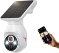 1080P Security Camera Wireless with Solar Panel, Smart AI Human Detection, 2-Way Talk, 360 Surveillance Cam, Color Night Vision, Real Time Alerts, 2.4G Wi-Fi, Cloud Storage (Sold Seperately)
