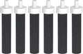 AQUA CREST Water Bottle Filter, Replacement for Brita® BB06, Brita® Hard Sided, Stainless Steel and Plastic Bottle Filter, 6 Count