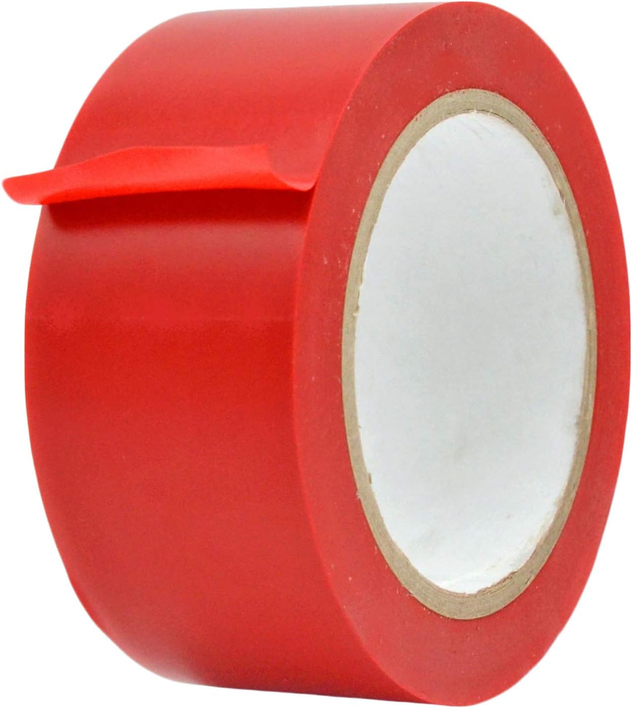 MAT Vinyl Marking Tape Red - 2 inch x 36 yds. for Safety Floor Marking (School Gym, Restaurants, Warehouse), Dance Floor Splicing, Pinstriping Cars & Boats