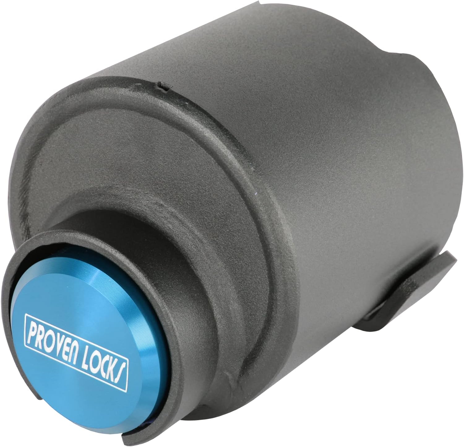 Proven Industries Model 2516 Trailer Lock, Fits Select 2 5/16-Inch Couplers, Secures Safety Chains, Made in The USA, (Blue)