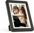 Black 5x7 Picture Frame with Acrylic Front, ABS Frame for 5x7 or 4x6 Photos, Shatterproof UV-Resistant Tabletop Photo Frame, Vertical/Horizontal Display for Home Décor