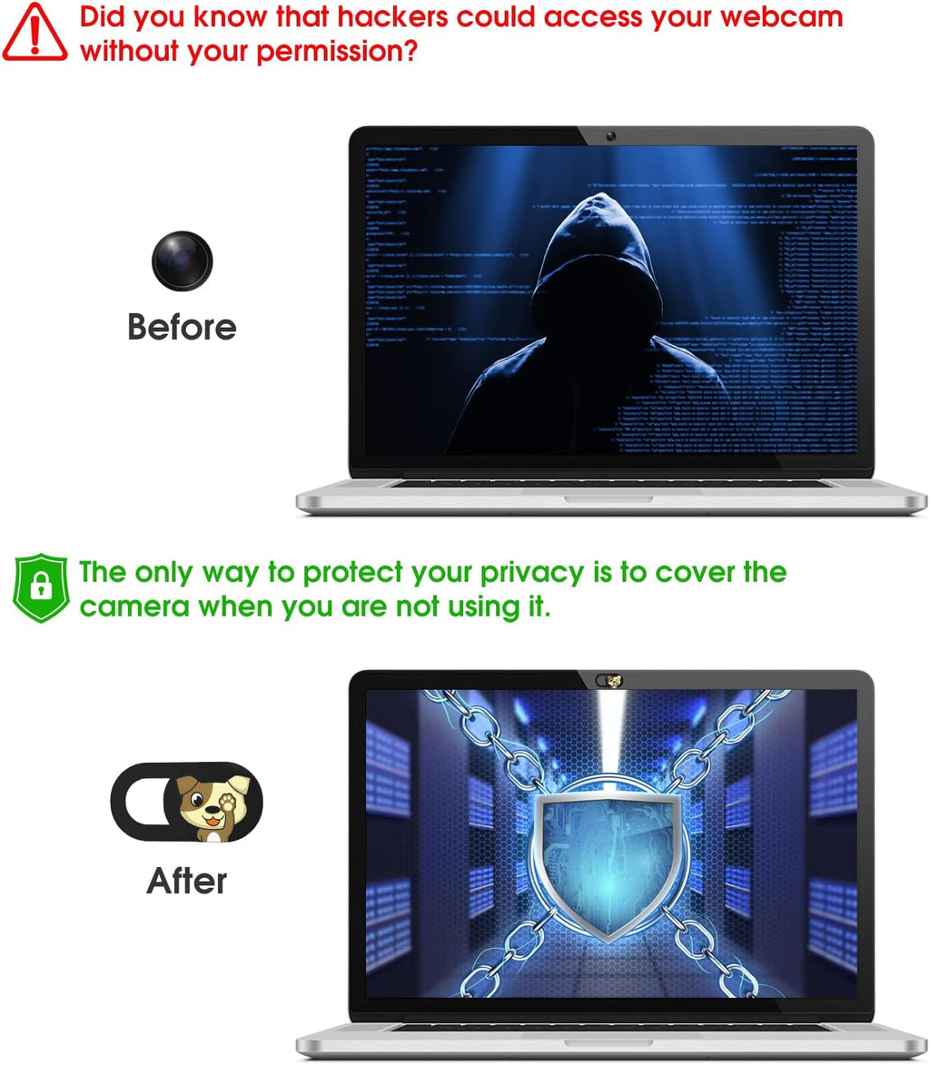 Laptop Camera Cover Slide Cute-6PCS,Ultra-Thin Webcam Cover Compatible with Laptop,Computer,Smart Phone,Tablet.Cute Pattern Web Cam Privacy Cover to Protect Your Privacy