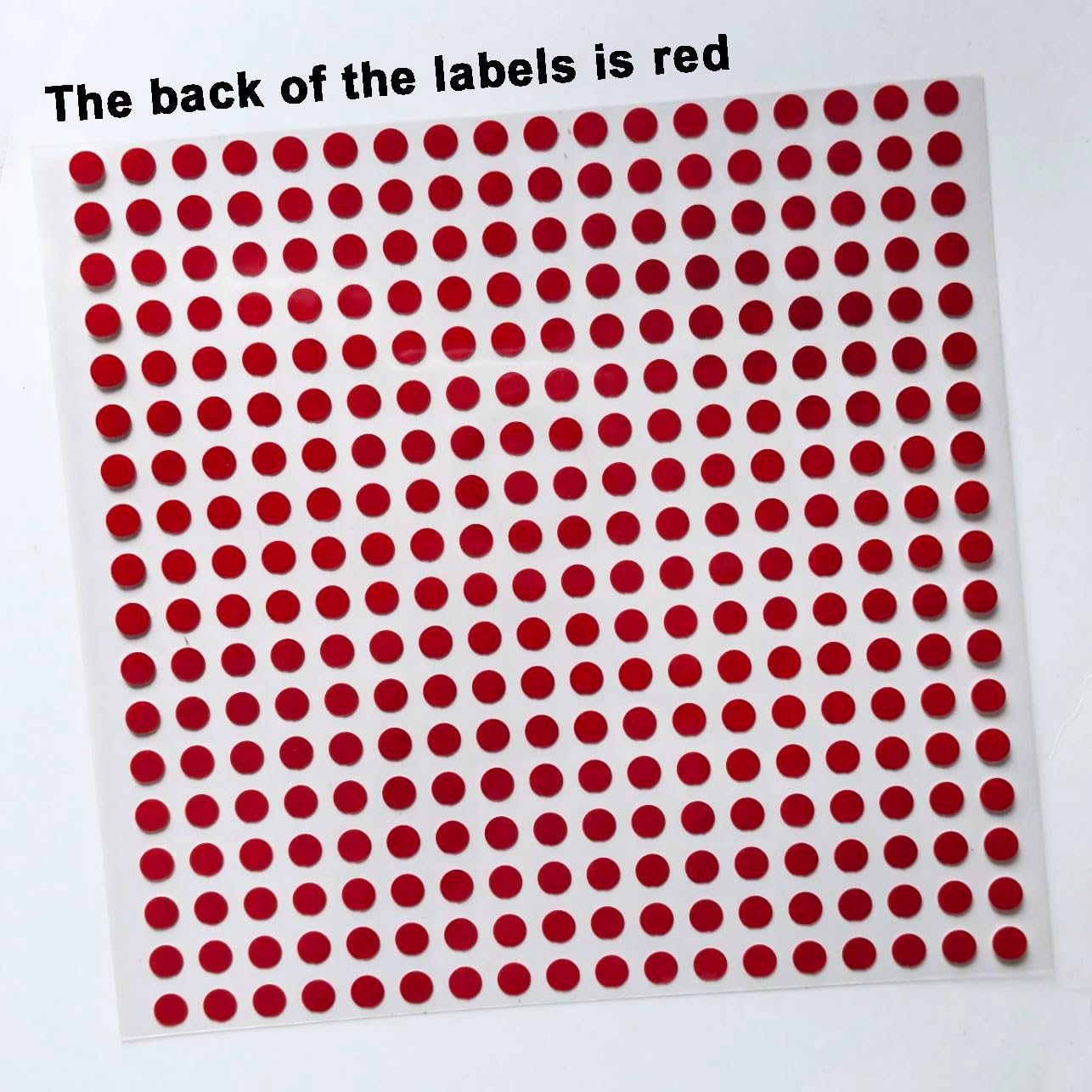 620pcs 0.24 inch Dot Water Sensitive Sticker Turn Red When Got Wet Device Potential Damage Indicator Warranty Void Instruction Liquid Sensor Label