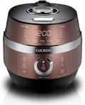 Cuckoo CRP-JHSR0609F Multifunctional and Programmable Electric Induction Heating Pressure Rice Cooker, 3-Language Voice Navigation, Intelligent Cooking Algorithm - 6 Cups, Made in Korea, Brown