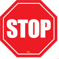 Stop Sign Modern Floor Sign - Floor Marking Sign, 36"