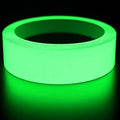 Glow in The Dark Tape 1Inch x 50FT - High Visibility Reflective Tape, Waterproof Adhesive Glow Tape for Stairs, Steps, Halloween DIY, Bikes, Cars, Safety Signs (1IN x 50FT)