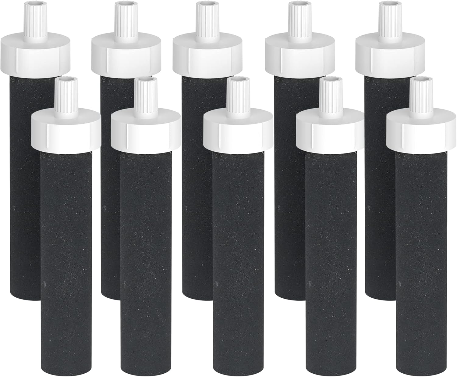 AQUA CREST Water Bottle Filter, Replacement for Brita® BB06, Brita Hard Sided, Stainless Steel and Plastic Bottle Filter, 10 Count