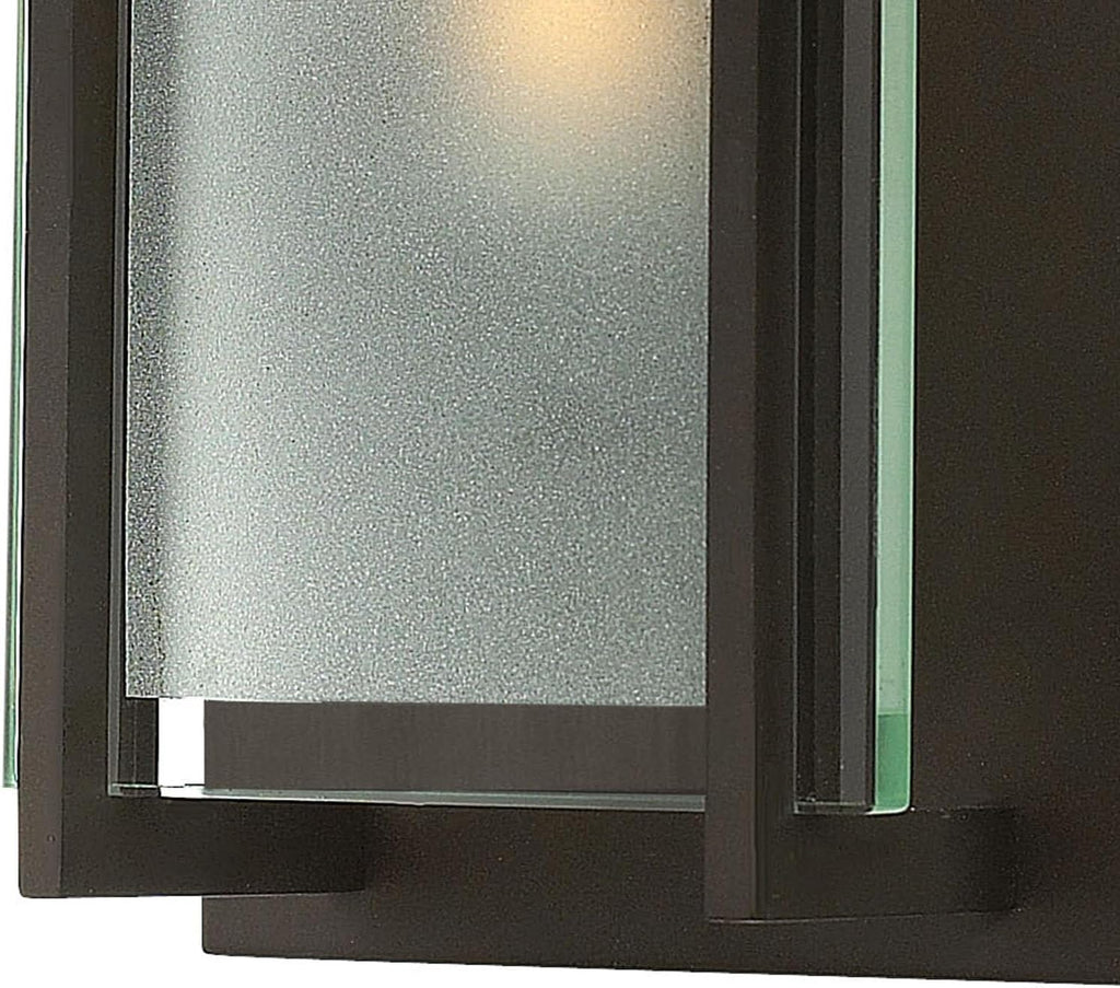 Hinkley Latitude Collection One Light 60W G9 Bathroom Vanity Fixture, Oil Rubbed Bronze