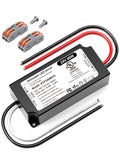 96W 24V Dimmable LED Driver UL Listed, DC 24V Triac ELV/MLV LED Dimmable Power Supply Compatible with Lutron & Leviton Switches 96 Watt LEDs Transformer 24 Volt Smooth Flicker Free Dimming