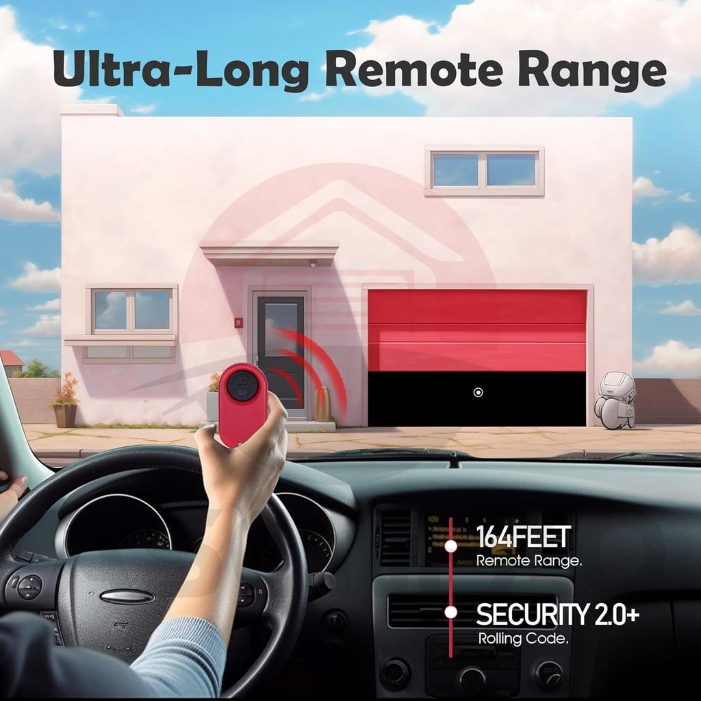 LiftMaster 374UT 2-Button Mini Universal Garage Door Opener Remote - Pack of 2【3-Year-Warranty】