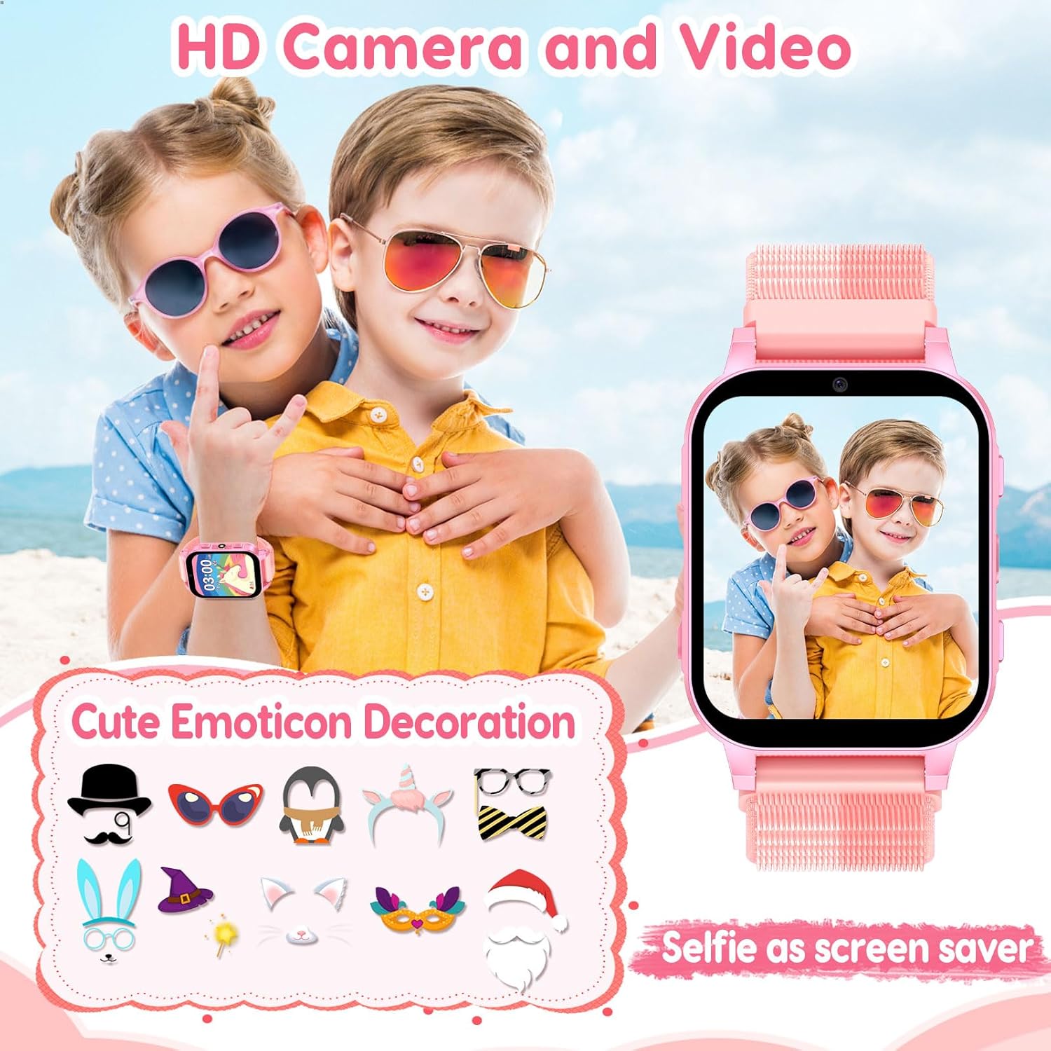 cjc Smart Watch for Girls Ages 4-8