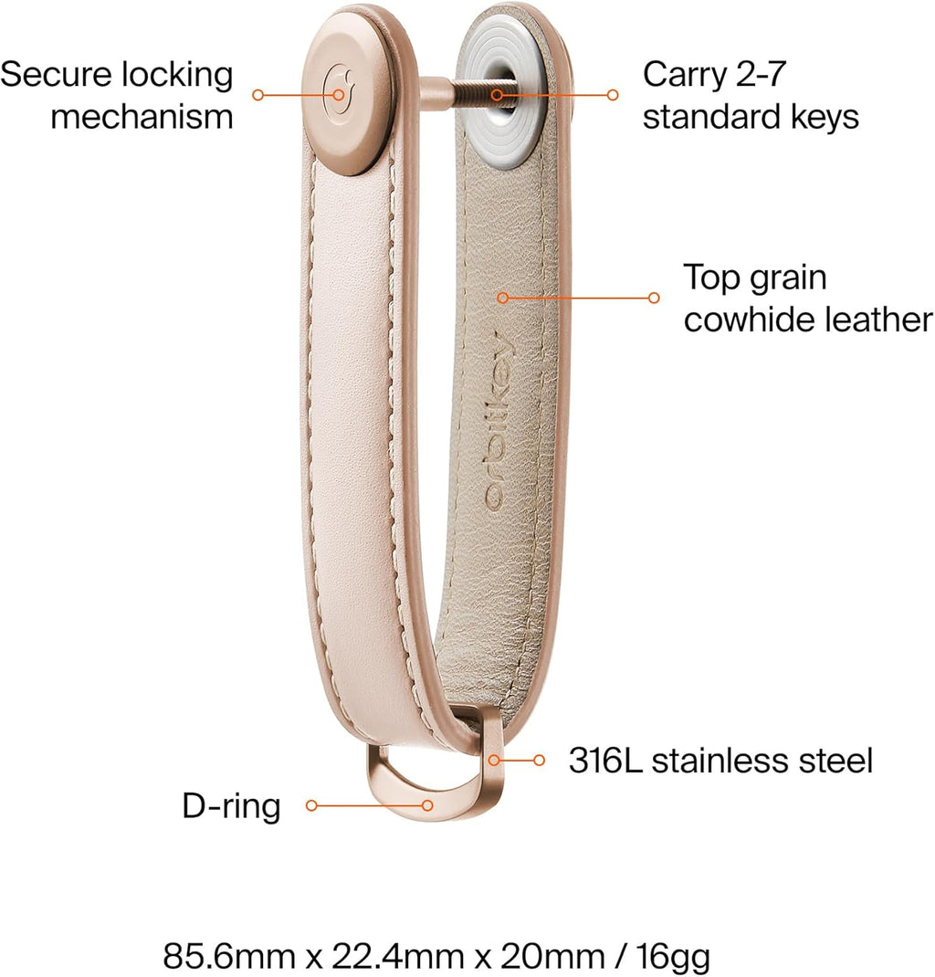 Orbitkey Premium Leather Key Organizer