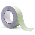 Anti Slip Tape, Clear Glow in The Dark Traction Grip Tape, 2 Inch x 32.8ft Waterproof Indoor/Outdoor, Non Slip Stair Treads Safety Tape (Clear with a line of Glow, 2" Width)