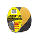 TAPEBEAR Safety Tape, 2inch x 60feet, Black/Yellow, Anti-Slip Adhesive Tape for Indoor Outdoor Steps Stairs, Waterproof, Strong Grip, Compatible with Plastic, Wood, Ceramic, Glass, Metal