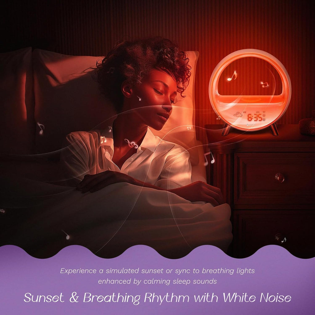 Dekala Sunrise Alarm Clock (App 5G WiFi Support)