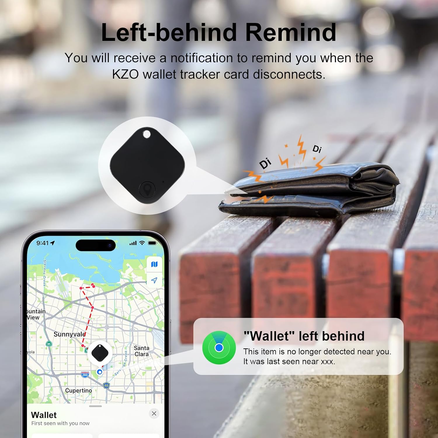 Air Tags-2 Pack Tracker Tag, Work with Apple Find My (iOS Only), Replaceable Battery, Item Finder for Keys, Backpack, Suitcase, Wallet, Luggage, Black&White