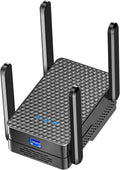 2026 WiFi 6 Extender Signal Booster, Longest Range up to 19980 sq.ft for Home, AX3000 Dual Band WiFi Repeater, Wireless Internet Extender with Gigabit Ethernet Port, 10X Faster Access Point, Onemesh