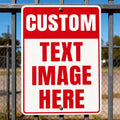 Custom Signs Outdoor, Personalized Metal Signs for Business, 36x30 Inches, Rust Free .040 Aluminum, Fade Resistant, Reflective Option