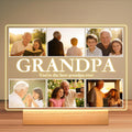 Custom Picture Frames - Customizable Decorative Sign with Photo & Song Option - Ideal Gift for Couples, Mothers Day, Boyfriend & Girlfriend (Grandpa)
